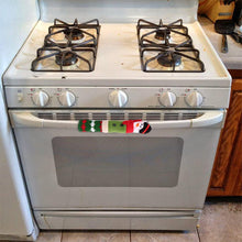 Laden Sie das Bild in den Galerie-Viewer, Weihnachtsschneemann-Küchengriff-Türabdeckung (3 Stück)