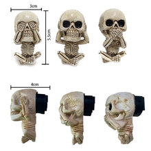 Laden Sie das Bild in den Galerie-Viewer, Halloween Schädel Autodekoration