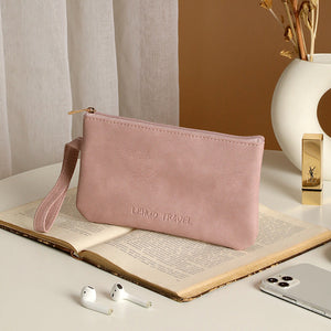 Tragbare Damen-Reisetasche aus Leder