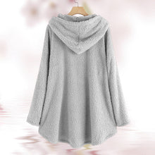 Laden Sie das Bild in den Galerie-Viewer, Bedruckter Plüsch-Kapuzenpullover