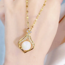 Laden Sie das Bild in den Galerie-Viewer, Tröpfchen Meerjungfrau Halskette