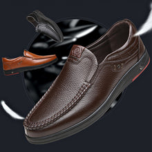 Laden Sie das Bild in den Galerie-Viewer, Stilvolle lässige Lederschuhe für Herren