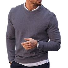 Laden Sie das Bild in den Galerie-Viewer, Minimalistischer Pullover mit Rundhalsausschnitt
