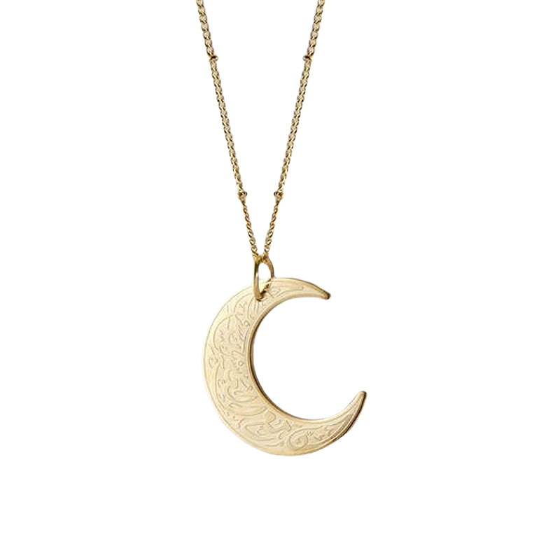 Halskette mit Mondgeometrie