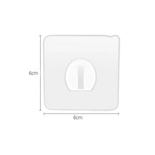 Laden Sie das Bild in den Galerie-Viewer, Transparente selbstklebende Wandaufhänger