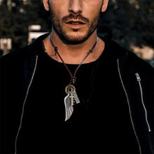 Laden Sie das Bild in den Galerie-Viewer, Personalisierte Halskette mit Engelsflügeln