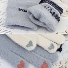 Laden Sie das Bild in den Galerie-Viewer, Thermische, weiche, mit dickem Fleece gefütterte Touchscreen-Handschuhe
