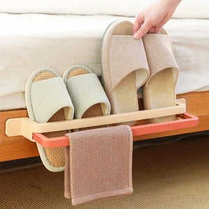 Lochfreies Wandmontiertes Schuhregal
