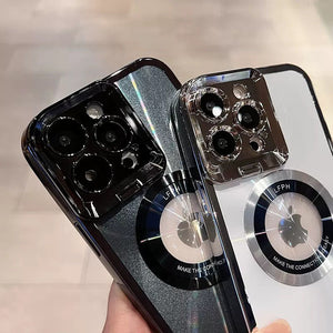 Magnetische iPhone-Hülle mit Objektivhalterung
