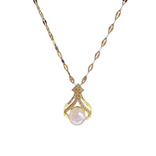 Laden Sie das Bild in den Galerie-Viewer, Tröpfchen Meerjungfrau Halskette