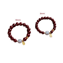 Laden Sie das Bild in den Galerie-Viewer, Glücksarmband aus Zinnober