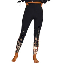 Laden Sie das Bild in den Galerie-Viewer, Lässige Sportliche Mikroelastische Strumpfhosen für Damen