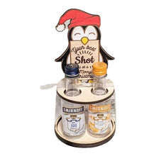 Laden Sie das Bild in den Galerie-Viewer, Weihnachtlicher Mini-Likörflaschenständer