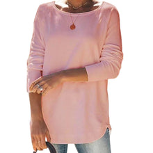 Laden Sie das Bild in den Galerie-Viewer, Minimalistisches T-Shirt mit Rundhalsausschnitt