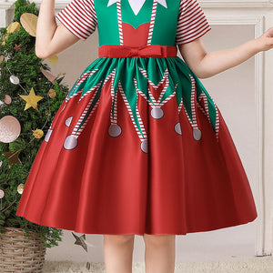 Weihnachtskleid für Kinder