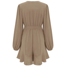 Laden Sie das Bild in den Galerie-Viewer, Einfarbiger Lässiger Shorts-Overall