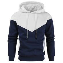 Laden Sie das Bild in den Galerie-Viewer, Lässiges Sportsweatshirt mit Farbblock