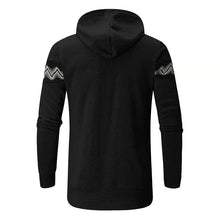 Laden Sie das Bild in den Galerie-Viewer, Lässiger Kapuzenpullover mit Reißverschluss für Herren