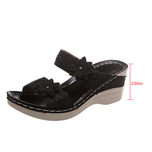 Blumen Sommersandalen für Damen