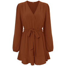 Laden Sie das Bild in den Galerie-Viewer, Einfarbiger Lässiger Shorts-Overall