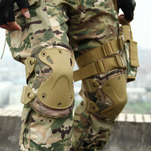 Laden Sie das Bild in den Galerie-Viewer, Militärische taktische Knie- und Ellbogenschützer, 4 Stück