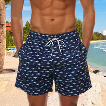 Laden Sie das Bild in den Galerie-Viewer, Lässige Strandshorts Mit Kordelzug