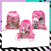 Laden Sie das Bild in den Galerie-Viewer, Puppenfiguren Kordelzug Tasche