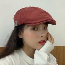 Laden Sie das Bild in den Galerie-Viewer, Einfarbige Trendige Baskenmütze