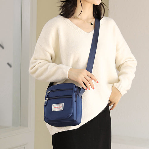 Wasserdichte leichte Nylon-Umhängetasche mit großer Kapazität