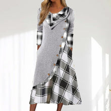 Laden Sie das Bild in den Galerie-Viewer, Vintage Unregelmäßiges Kleid