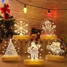 Laden Sie das Bild in den Galerie-Viewer, Weihnachtsdekorative Nachtlichter