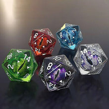 Laden Sie das Bild in den Galerie-Viewer, Lebensechter Drachenaugen Würfel