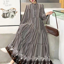 Laden Sie das Bild in den Galerie-Viewer, Damen stylisches lässiges Retrokleid