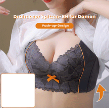 Laden Sie das Bild in den Galerie-Viewer, Push-Up-Unterwäsche aus Spitze für Damen