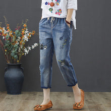 Laden Sie das Bild in den Galerie-Viewer, Lässige Retro-Jeans für Damen