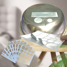 Laden Sie das Bild in den Galerie-Viewer, Wasserfeste und hochtemperaturbeständige Topfaufkleber aus Aluminiumfolie
