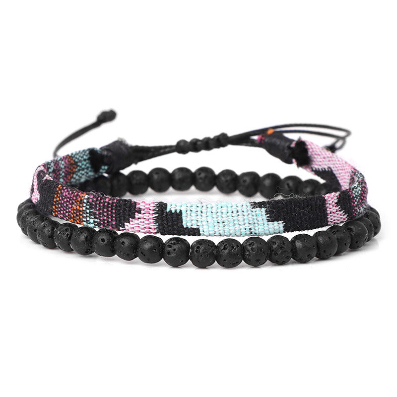 Vintage Stoffarmband