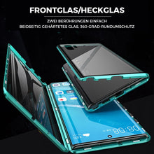 Laden Sie das Bild in den Galerie-Viewer, Magnetische gehärtete Handyhülle für Samsung