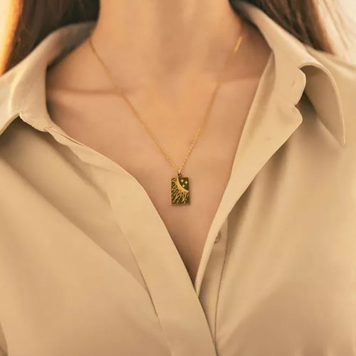 Tarot Glückshalskette