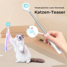 Laden Sie das Bild in den Galerie-Viewer, Teleskopischer Laser-Steckstab für Haustiere