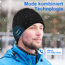 Laden Sie das Bild in den Galerie-Viewer, Bluetooth Mütze mit LED-Scheinwerfer