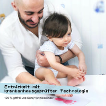Laden Sie das Bild in den Galerie-Viewer, Schmutzfreies Baby-Abdruckset für Hände und Füße