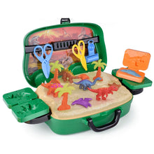 Laden Sie das Bild in den Galerie-Viewer, Farbiges Plastilin-Set Mit Dinosaurier-Schimmel