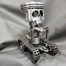 Laden Sie das Bild in den Galerie-Viewer, Schädel Gesicht Verzierung aus Harz