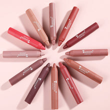 Laden Sie das Bild in den Galerie-Viewer, 12-farbiger matter Lippenstift