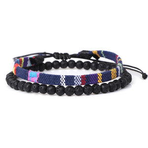 Vintage Stoffarmband