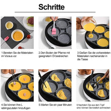 Laden Sie das Bild in den Galerie-Viewer, Omelettpfanne Mit Vier Löchern