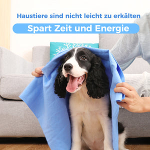 Verdicktes Weiches Schnelltrocknendes Handtuch Für Haustiere