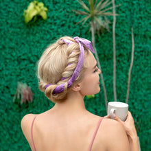 Laden Sie das Bild in den Galerie-Viewer, Hitzefreies Lockenstab Stirnband
