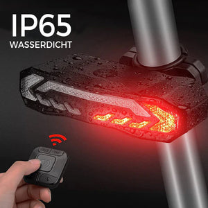 Bremslicht mit Fernbedienung für Fahrräder
